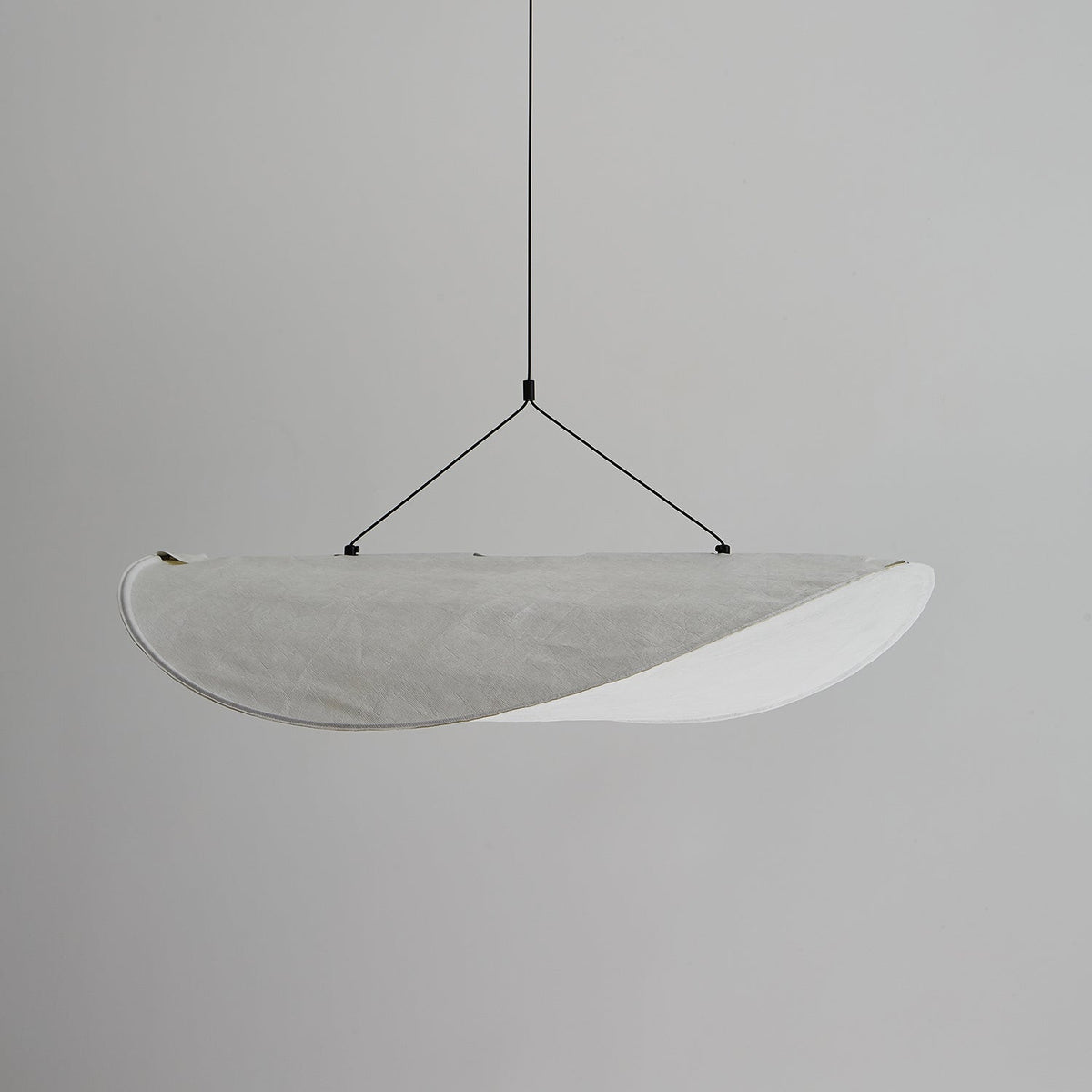 Cloud Paper Ceiling Fixture 24-Inch Hanging Lamp Modern Overhead Lighting for Dining Kitchen Living Room Adjustable Height LED | Thomler