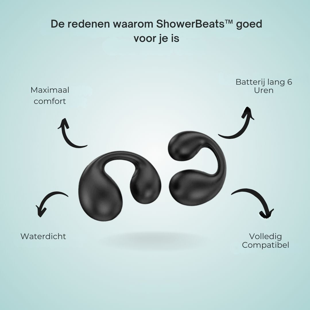 Auriculares inalámbricos impermeables para ducha, natación y ejercicio, audífonos Bluetooth intraurales, 6 horas de batería para escuchar música | Thomler