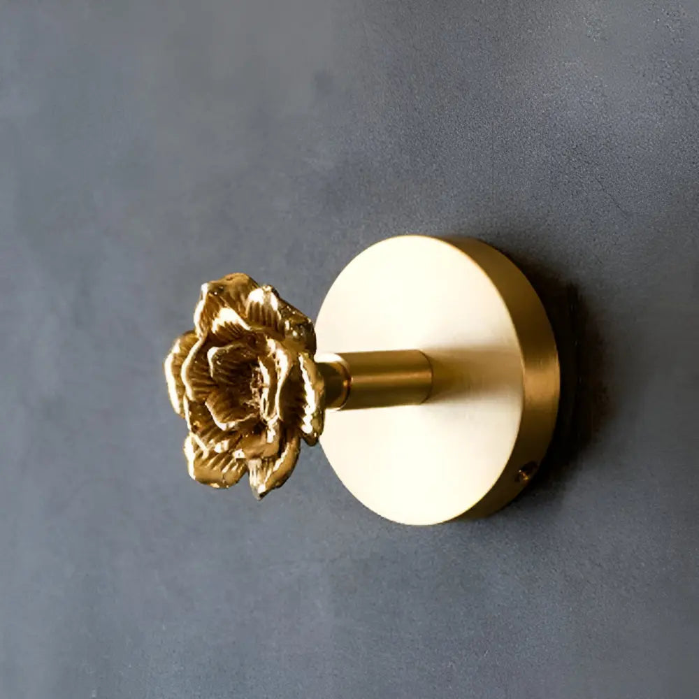 Solid Brass Animal Wall Hook Gold Finish for Coats Hats Bags – Bird Deer Dragonfly Flower Goldfish Rose Decorative Hardware Entryway Bedroom | Thomler