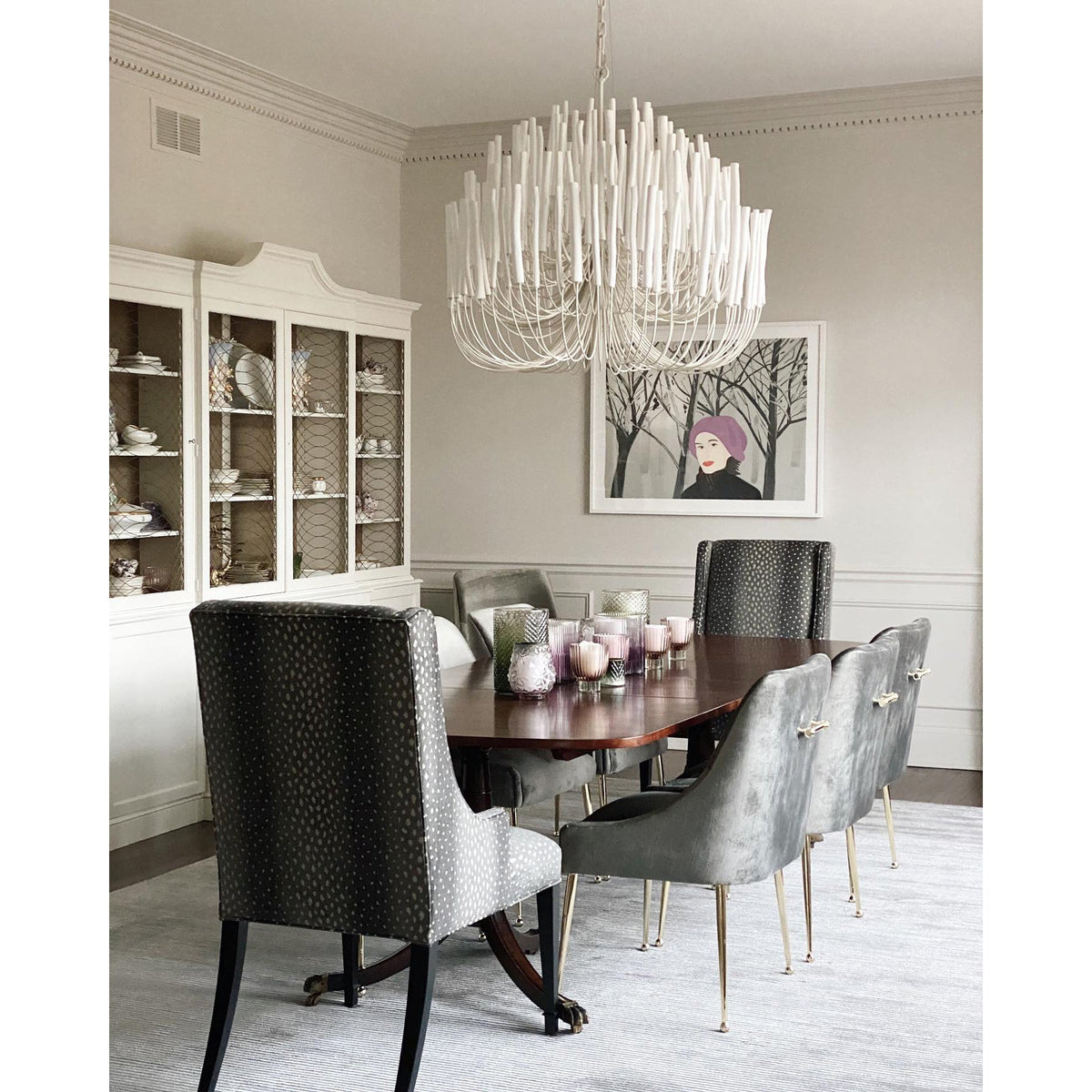 Gelaagde Stick Hanglamp Metalen Constructie Verstelbare Hoogte Eetkamer Entree Hal Modern Plafondverlichting Statement P