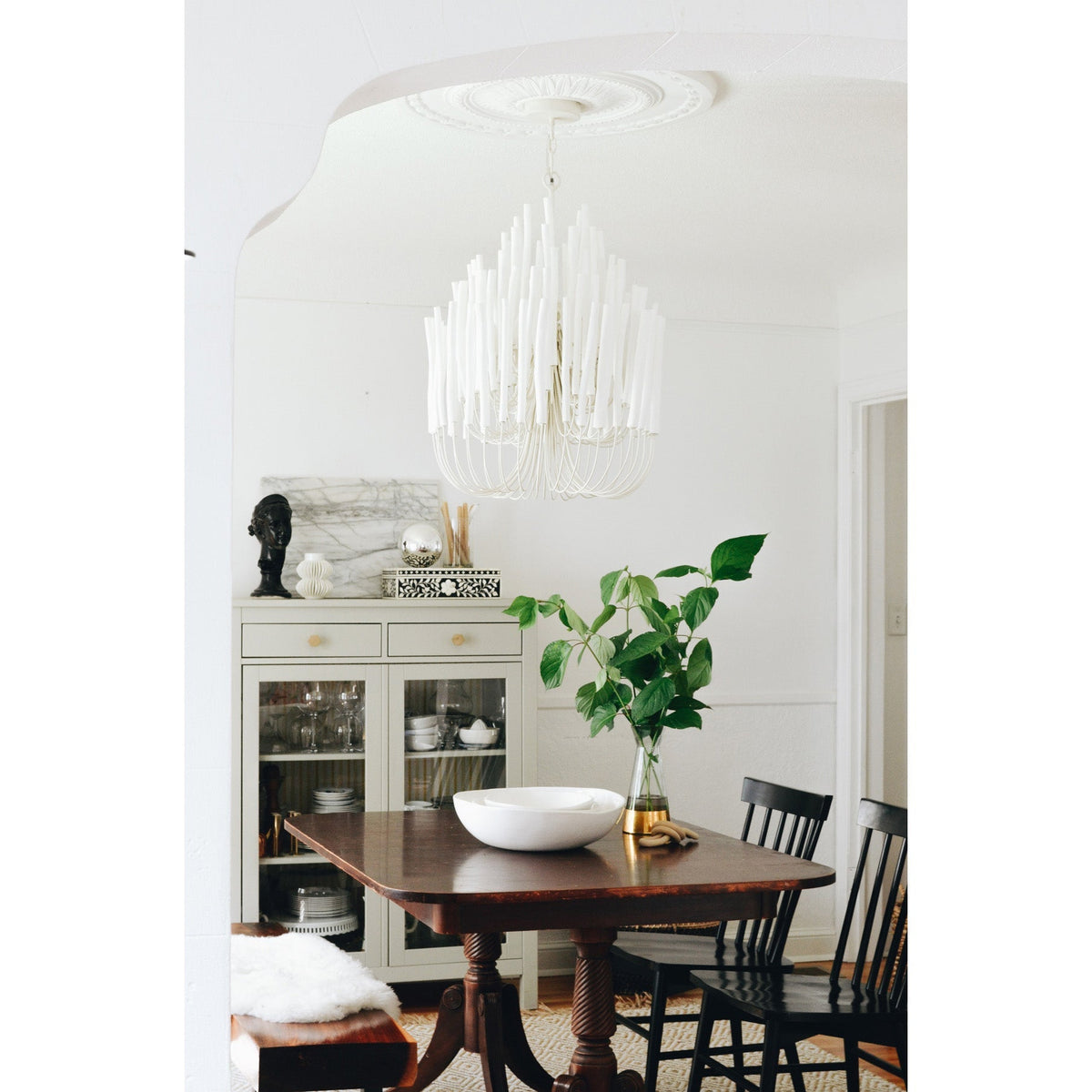 Gelaagde Stick Hanglamp Metalen Constructie Verstelbare Hoogte Eetkamer Entree Hal Modern Plafondverlichting Statement P