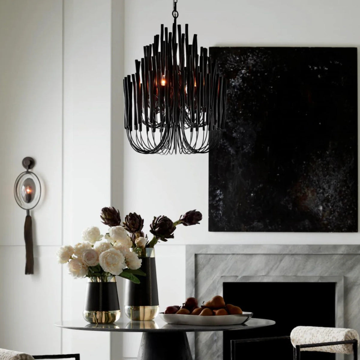 Gelaagde Stick Hanglamp Metalen Constructie Verstelbare Hoogte Eetkamer Entree Hal Modern Plafondverlichting Statement P
