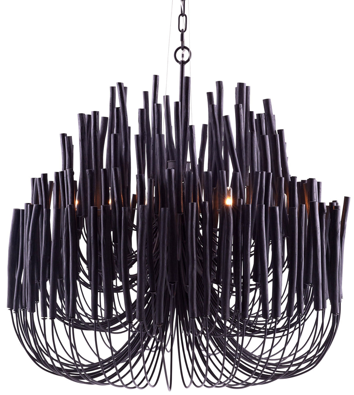 Gelaagde Stick Hanglamp Metalen Constructie Verstelbare Hoogte Eetkamer Entree Hal Modern Plafondverlichting Statement P