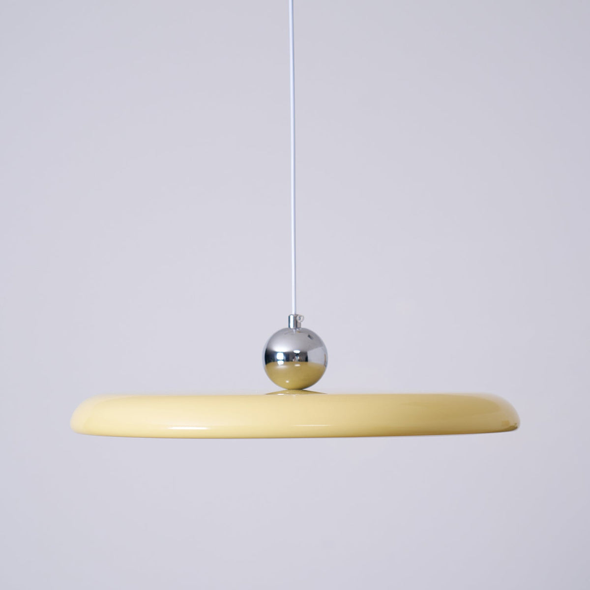 Hangende plafondlamp met acrylplaat, 16 inch, geel, voor kookeiland en eettafel, modern LED-plafondlicht, verstelbaar snoer 59 | Thomler