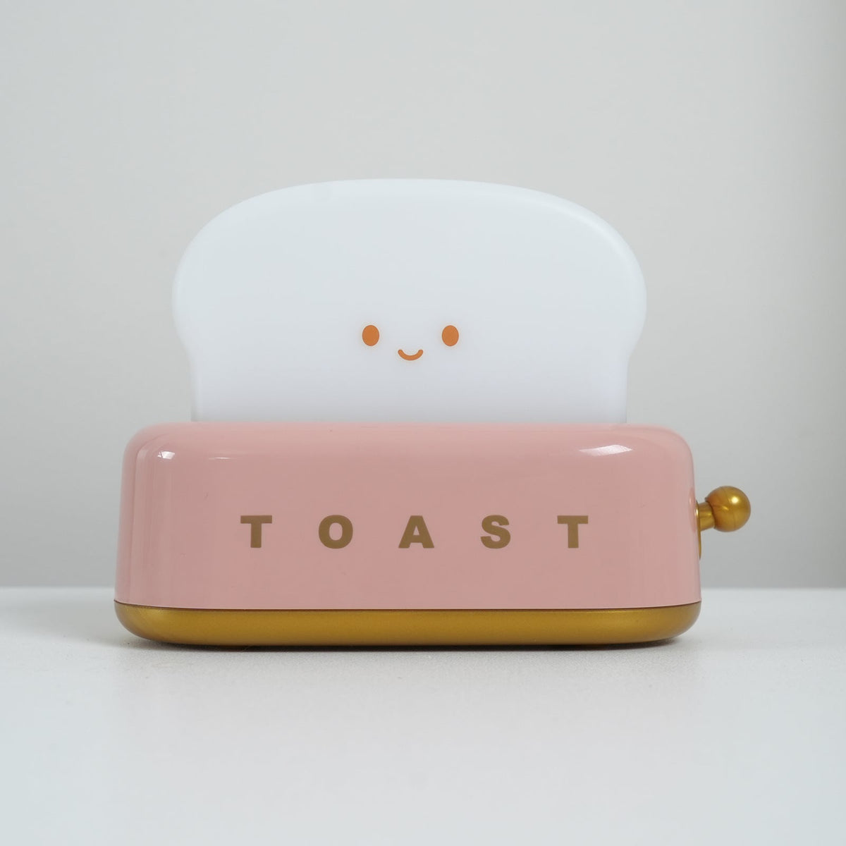 USB-Powered Toaster-Shaped LED Accent Light with Dimmer – 5.3 in Retro Desktop Lamp for Bedroom Nightstand Desk Office Dorm – Warm White Glo | Thomler