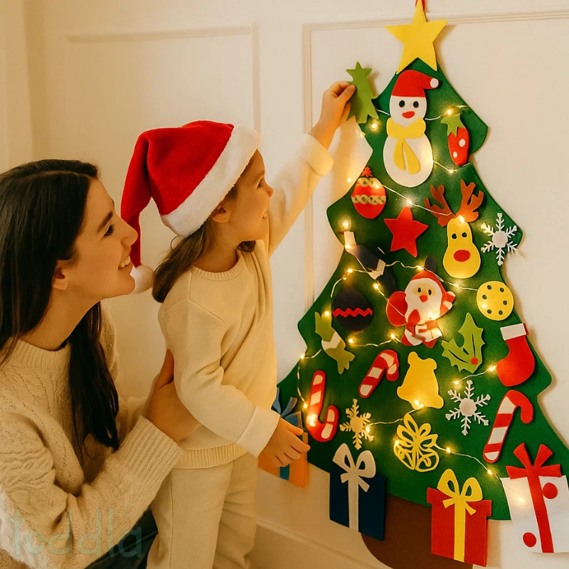 Montessori-Weihnachtsbaum