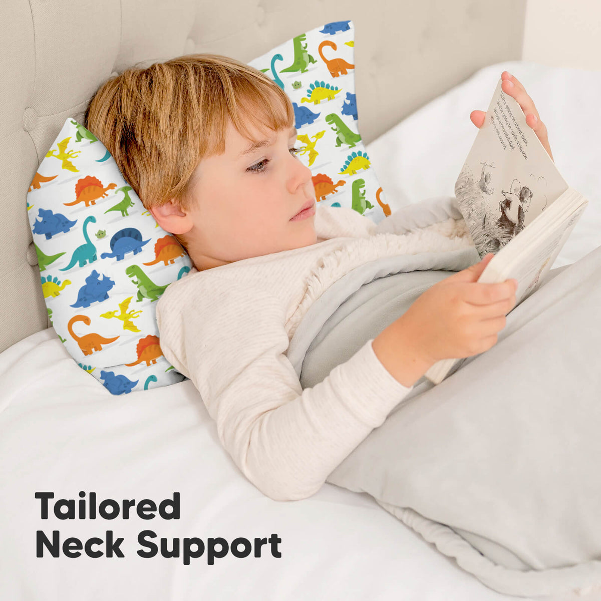 2-Pack Toddler Pillow (Dino Prints)