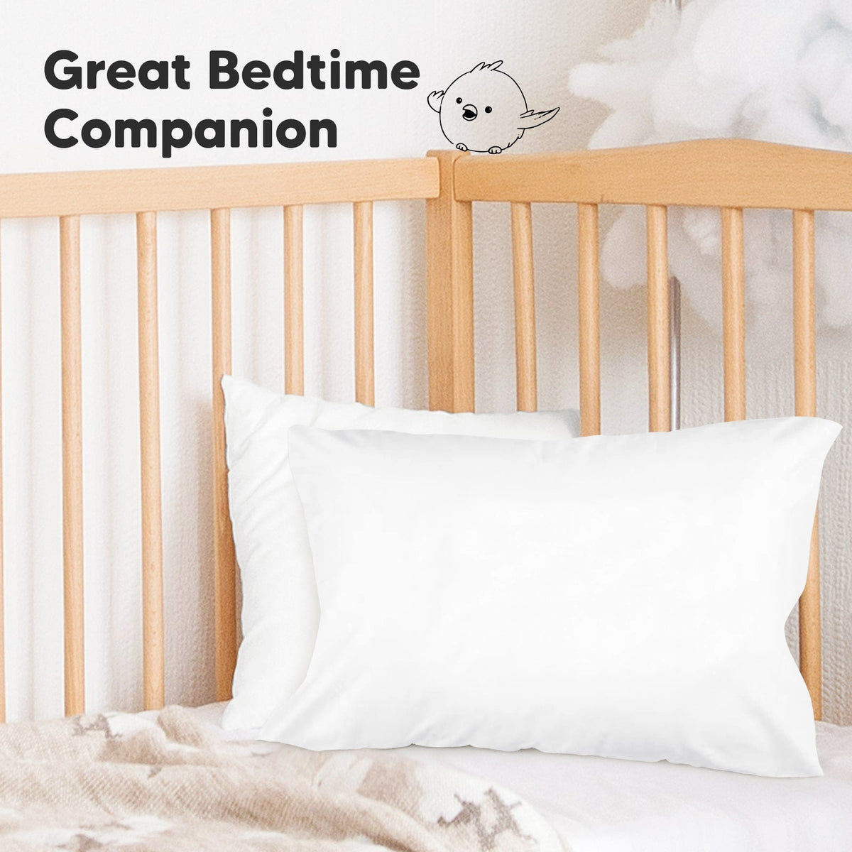 Printed Toddler Pillowcase 13X18"