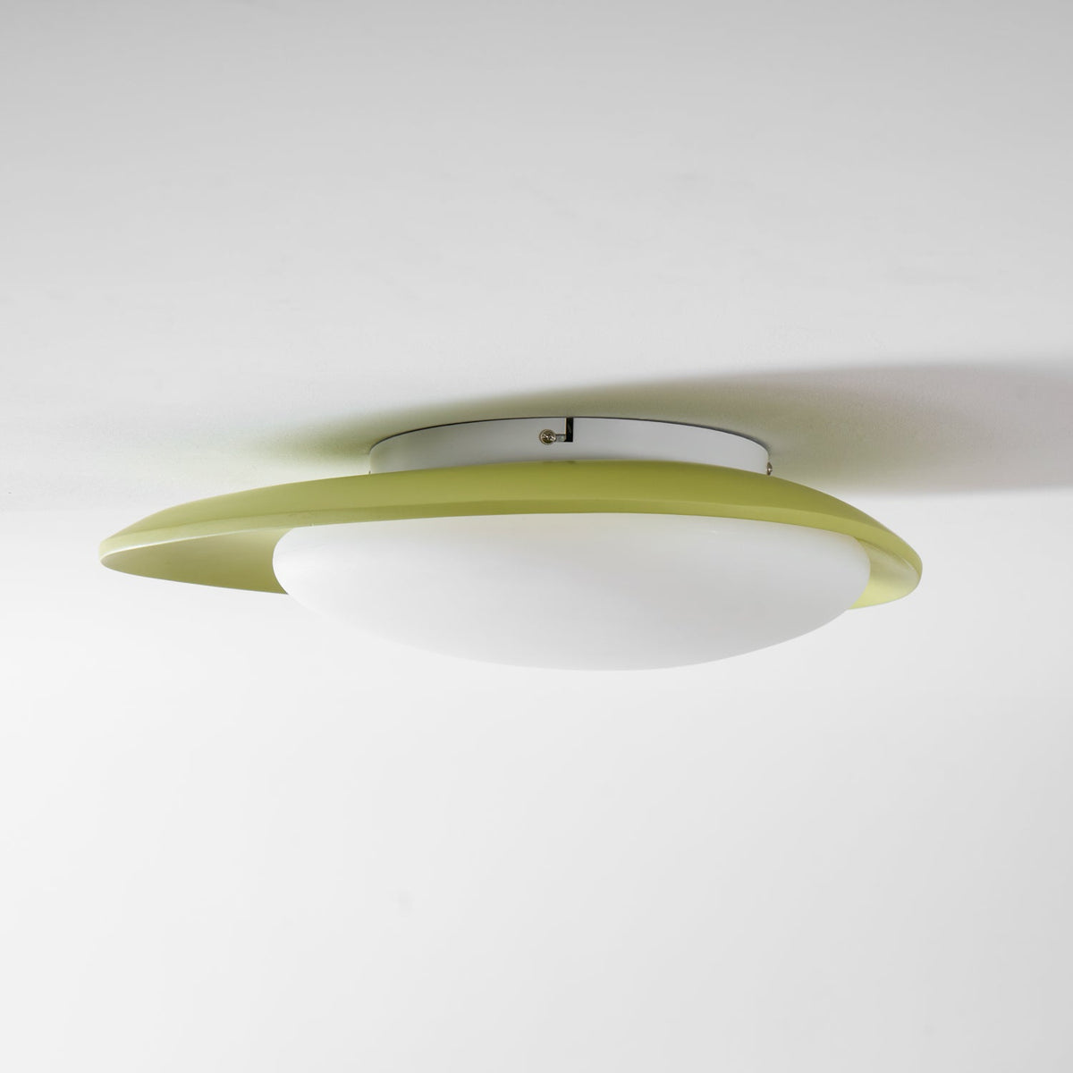 Ovale LED-Deckenleuchte zur Unterputzmontage, 18 Zoll, grünes Harz, für Wohnzimmer, Schlafzimmer, Flur, Ambientebeleuchtung, moderne Wohndekoration | Thomler