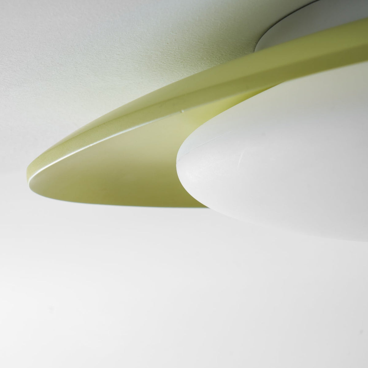 Ovale LED-Deckenleuchte zur Unterputzmontage, 18 Zoll, grünes Harz, für Wohnzimmer, Schlafzimmer, Flur, Ambientebeleuchtung, moderne Wohndekoration | Thomler