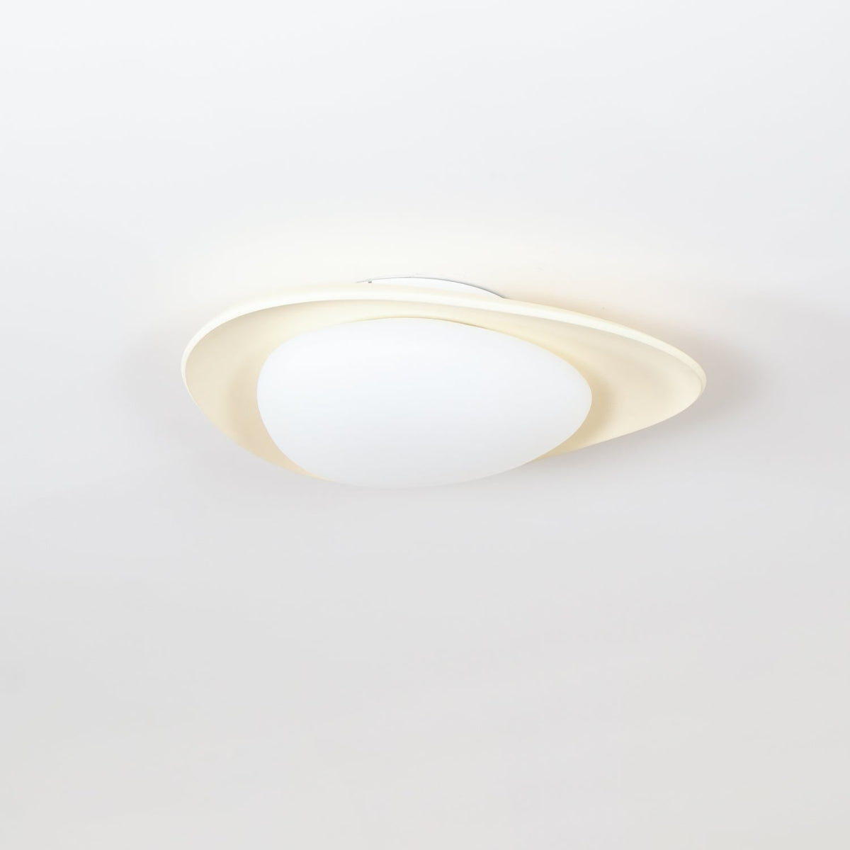 Flush Mount Ceiling Light Botanical Leaf Design Green 16 Inch Adjustable LED for Bedroom Kitchen Dining Room Natural Decor | Thomler