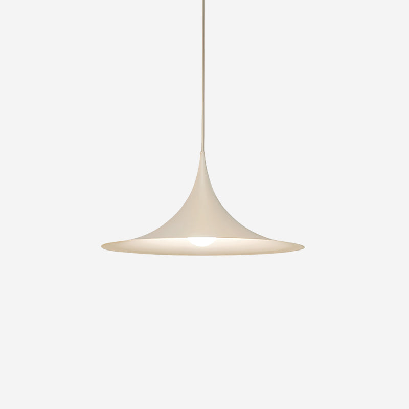 Metal Dome Drop Ceiling Fixture for Kitchen Island & Dining Table – Cord-Adjustable Contemporary Hanging Light with E26 Socket in Black, Whi | Thomler