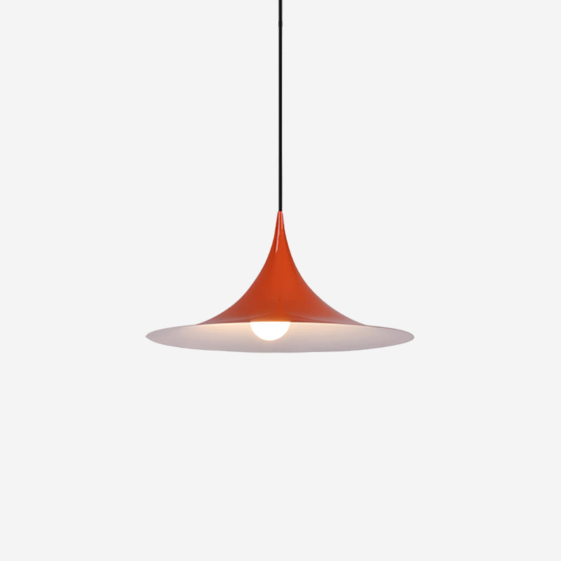 Metal Dome Drop Ceiling Fixture for Kitchen Island & Dining Table – Cord-Adjustable Contemporary Hanging Light with E26 Socket in Black, Whi | Thomler