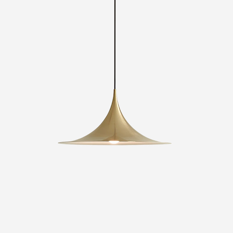 Metal Dome Drop Ceiling Fixture for Kitchen Island & Dining Table – Cord-Adjustable Contemporary Hanging Light with E26 Socket in Black, Whi | Thomler
