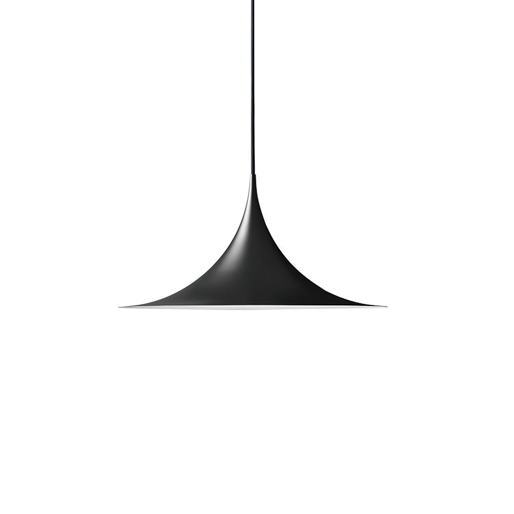 Metal Dome Drop Ceiling Fixture for Kitchen Island & Dining Table – Cord-Adjustable Contemporary Hanging Light with E26 Socket in Black, Whi | Thomler