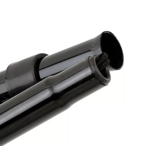 Teleskopierbarer Gehstock mit ergonomischem Griff und rutschfester Gummikappe, faltbares Design