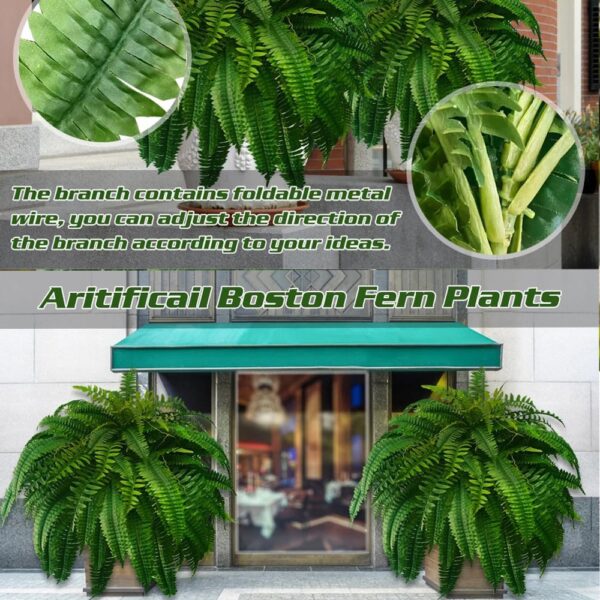 UV-bestendige, levensechte kunst-Bostonvaren