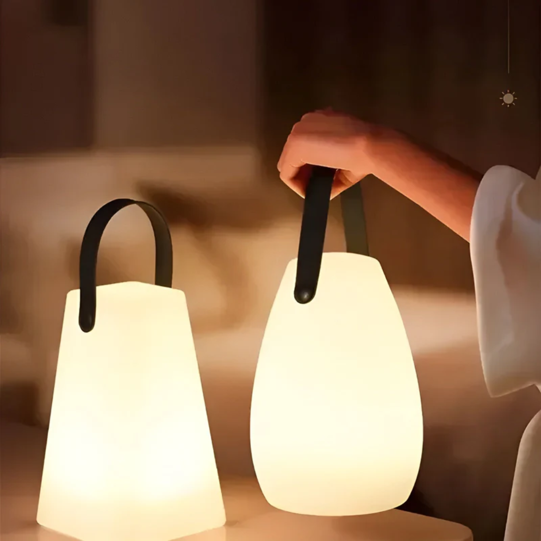 Rechargeable Cordless LED Table Lamp Waterproof Touch Control Indoor Outdoor Portable Accent Light with 16 Color Modes for Patio Bedroom