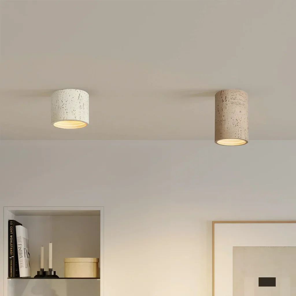 Pendant Lamp Minimalist Round Shade Multi-Finish Composite 5.5-7.9 in for Bedroom Dining Kitchen Entryway Cluster Lighting Modern Home Decor | Thomler