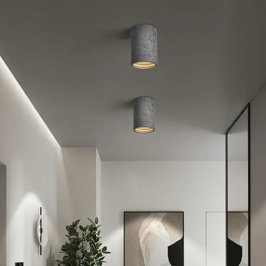 Pendant Lamp Minimalist Round Shade Multi-Finish Composite 5.5-7.9 in for Bedroom Dining Kitchen Entryway Cluster Lighting Modern Home Decor | Thomler