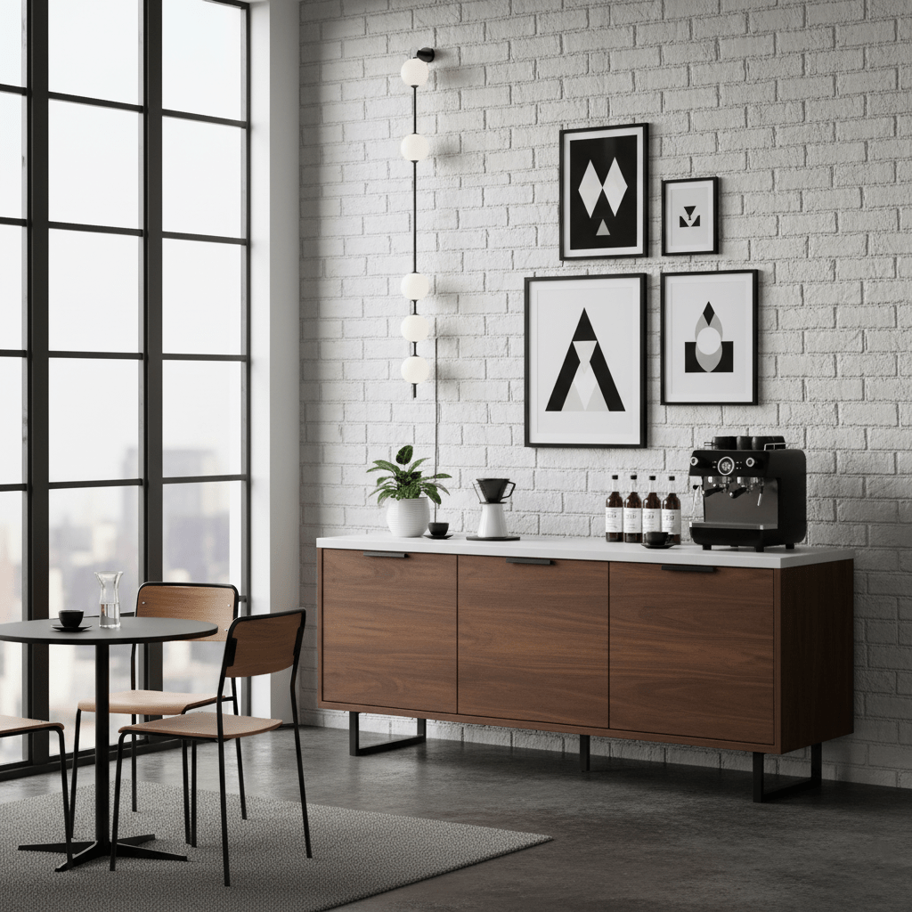 Aplique de pared LED vertical con múltiples globos, acabado en latón, altura ajustable, iluminación para pasillos, escaleras y entradas, lámpara moderna de metal y vidrio, 3-6 luces | Thomler
