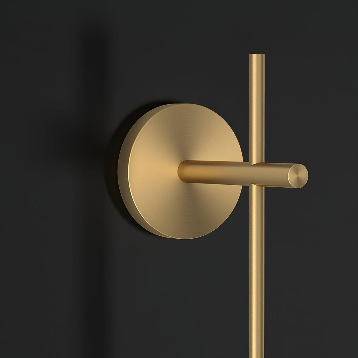 Lámpara de pared tipo globo LED, aplique de montaje fijo, 26 pulgadas, acabado en latón, iluminación con pantalla esférica para dormitorio, baño, pasillo, rincón de lectura, luz de acento para interiores