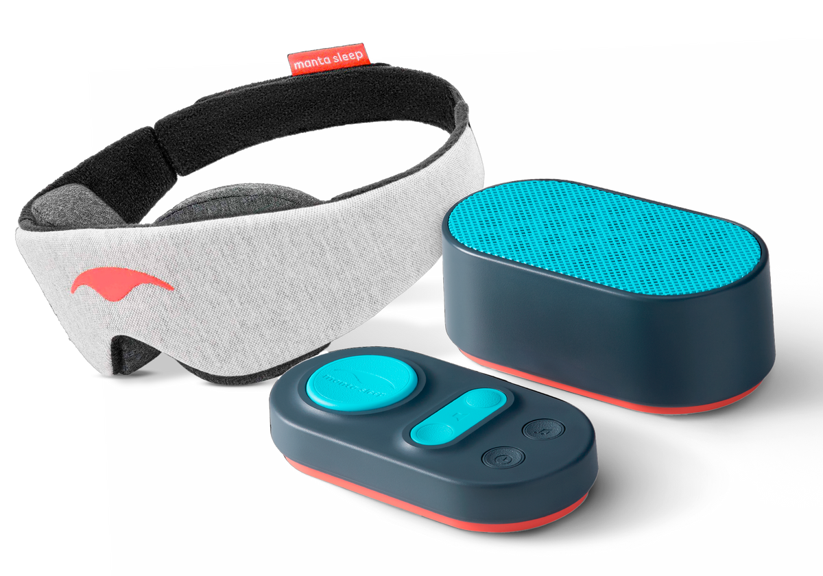 Blackout Sleep Mask & White Noise Bundle