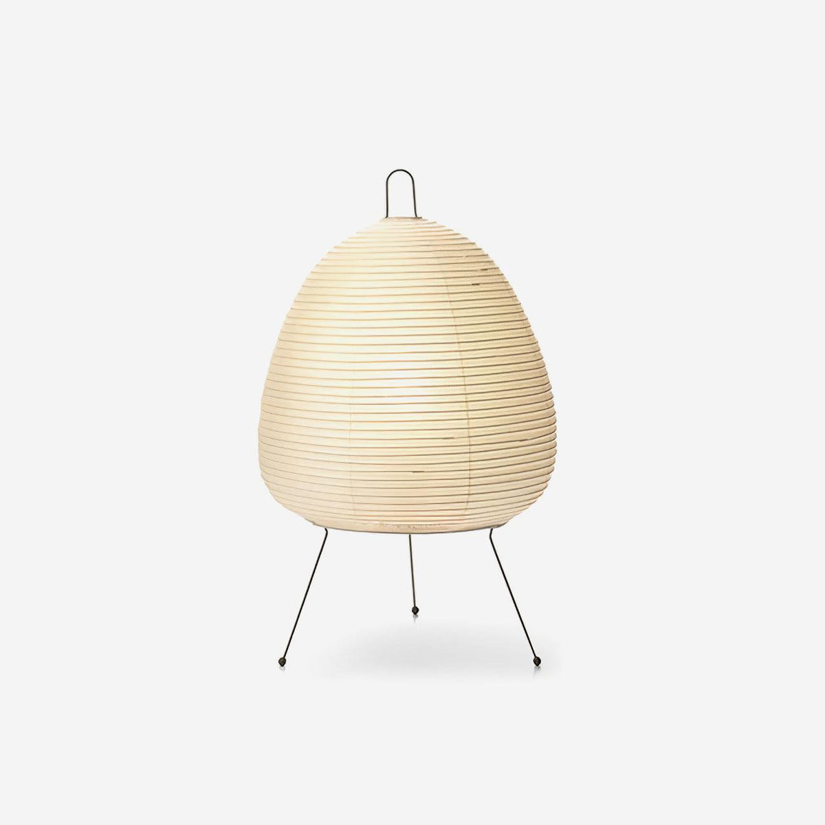 Lámpara de acento con pantalla de papel hecha a mano, 10 pulgadas de ancho, luz nocturna LED de brillo cálido para dormitorio, oficina, escritorio, rincón de lectura, estilo minimalista japonés