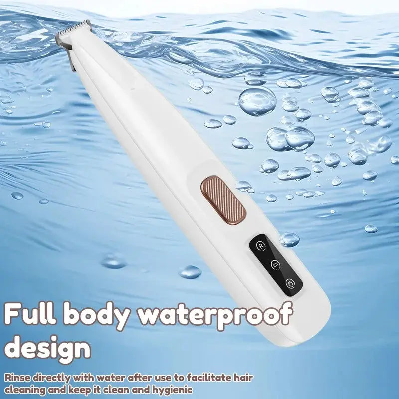 Cordless Rechargeable Pet Grooming Clippers with Built-In LED Light for Dogs Cats All Breeds Waterproof Quiet Trimmer for Home Grooming | Thomler