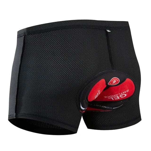 Gevoerde motorbroek met 3D-gelkussentjes voor heren en dames | Vochtafvoerende compressiebroek voor lange ritten