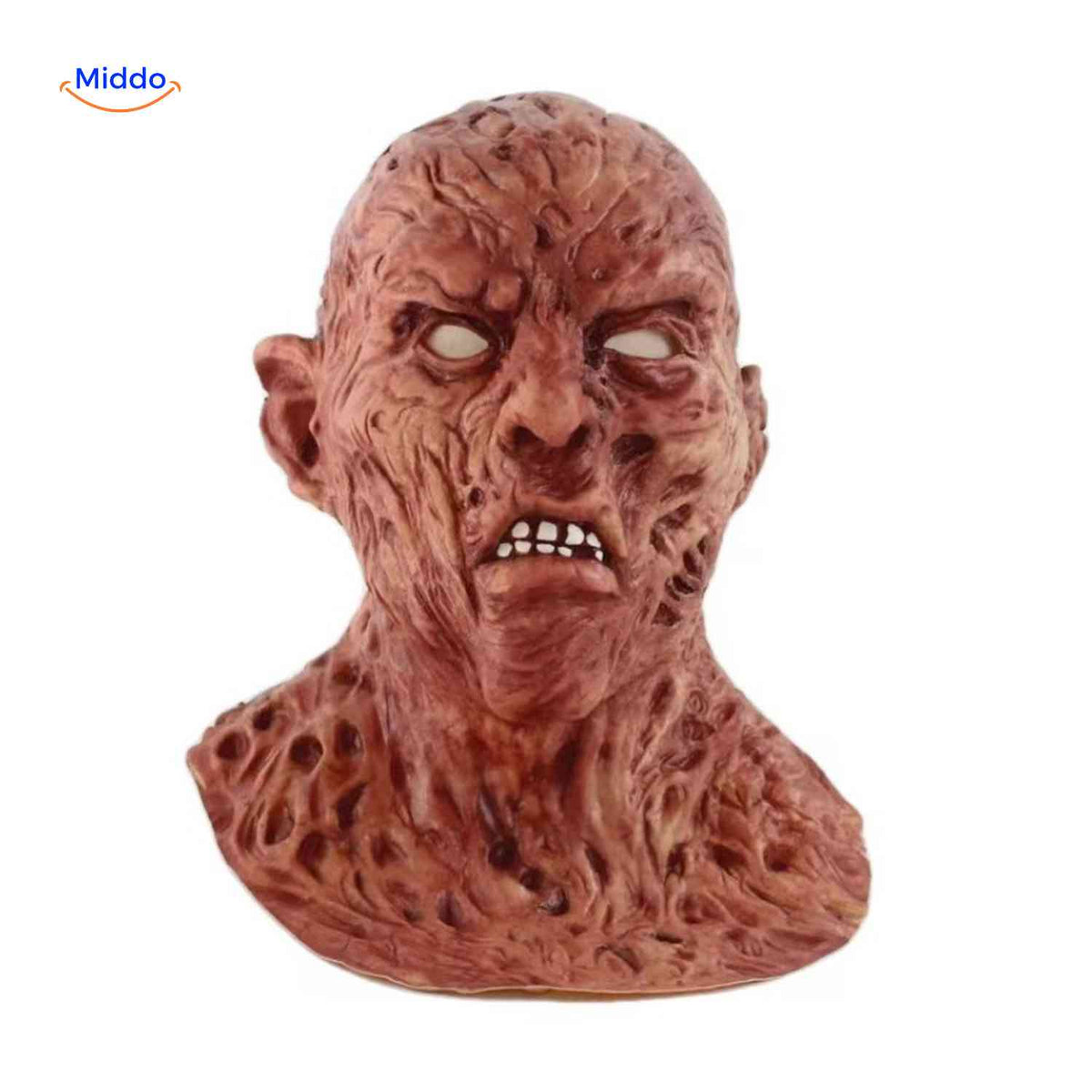 Frightening Latex Horror Character Mask – Lifelike Detail, Breathable Silicone for Costume Parties & Cosplay Events