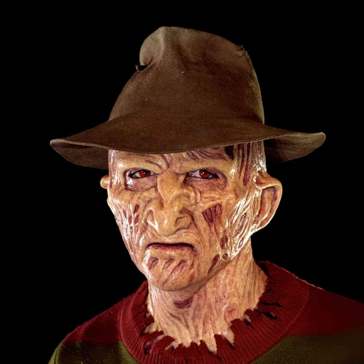 Frightening Latex Horror Character Mask – Lifelike Detail, Breathable Silicone for Costume Parties & Cosplay Events