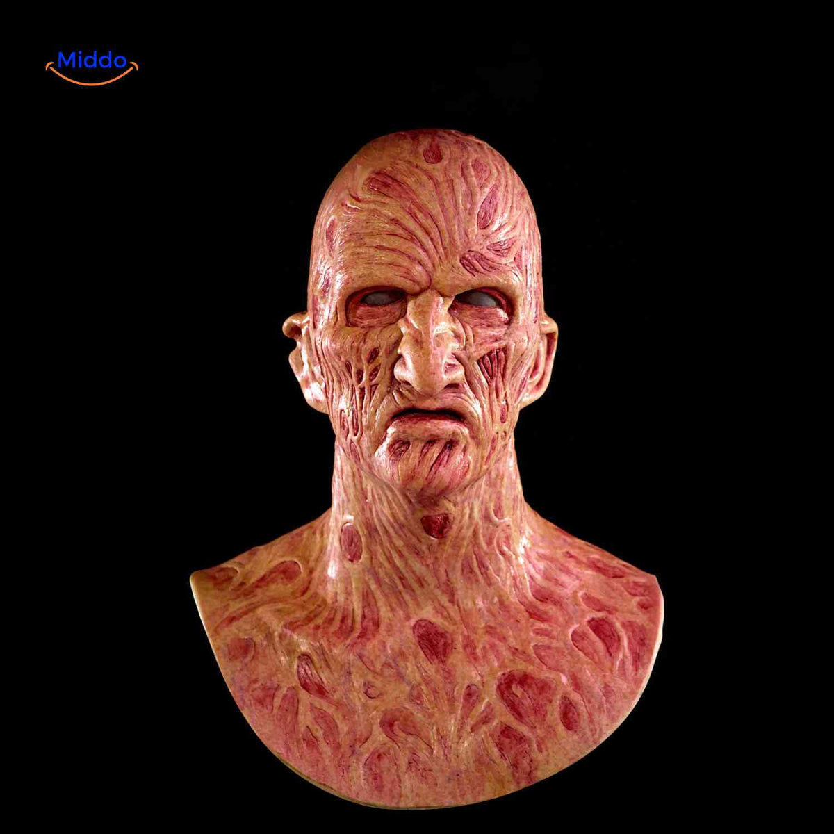 Frightening Latex Horror Character Mask – Lifelike Detail, Breathable Silicone for Costume Parties & Cosplay Events