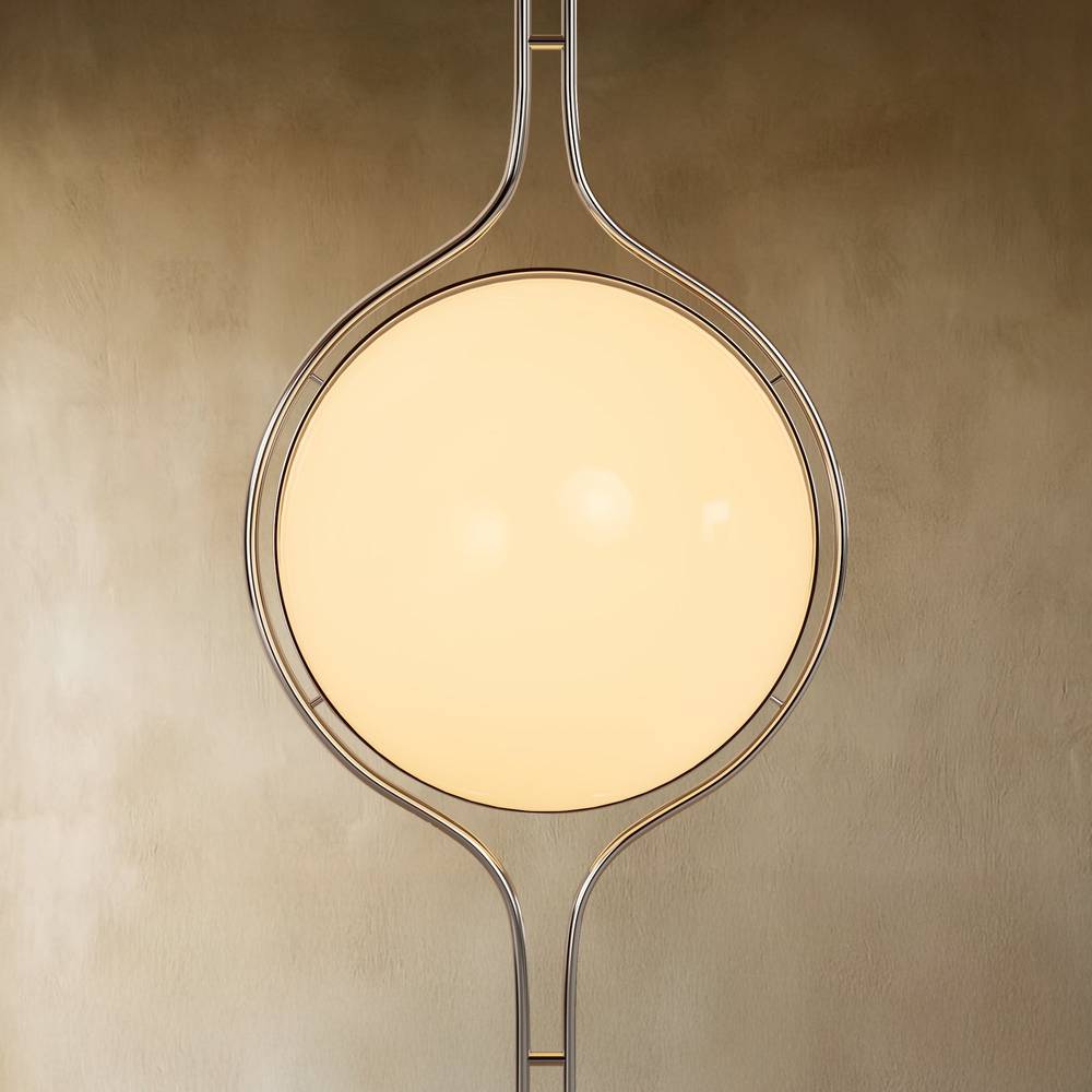 Spannbare Lichtsäule 249-279 cm hohe Acryl-Turmlampe für Wohnzimmer Studio Eingangsbereich, dekorative Stehleuchte mit stimmungsvollem Licht | Thomler