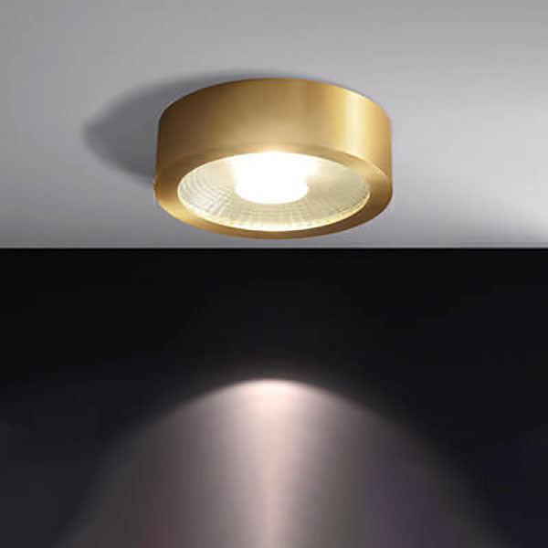 Recessed LED Ceiling Light Copper Finish 5 in Round Ultra Low Profile for Bedroom Entryway Kitchen | Thomler