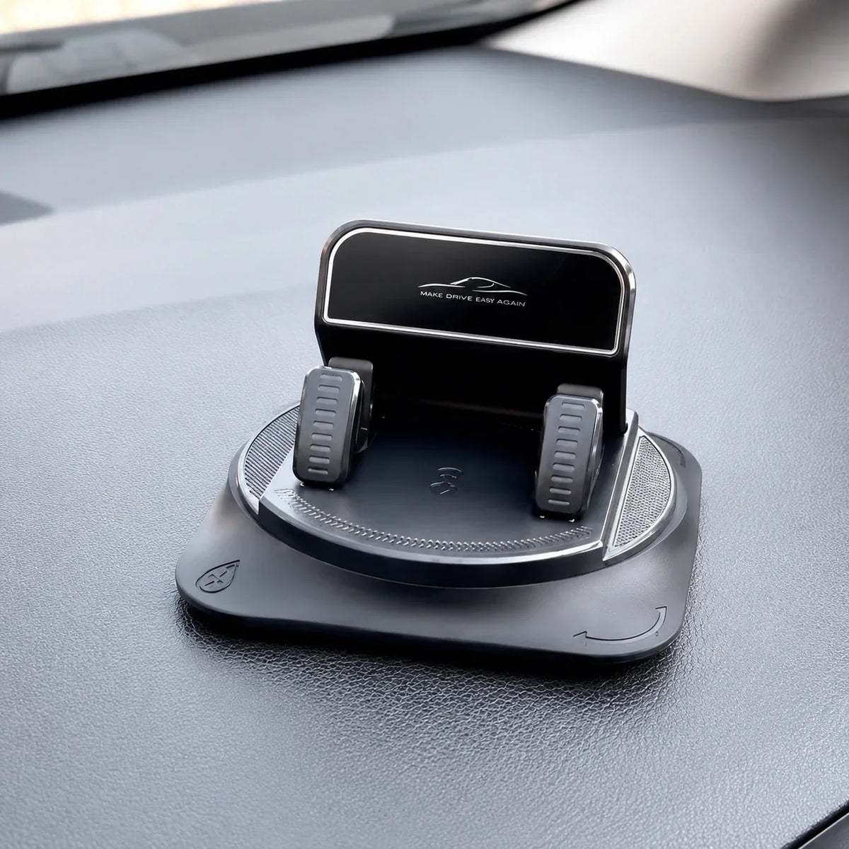Dashboard GPS-houder voor iPhone & Android met 360°-rotatie & handsfree kijken voor auto's, vrachtwagens & SUV's | Thomler