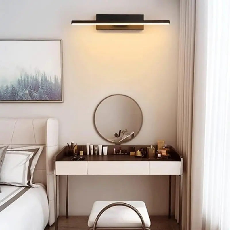 Schlanke LED-Acryl-Lichtleiste 14 Zoll minimalistische Leuchte für Schlafzimmer Flur moderne skandinavische Akzent-Wandleuchte | Thomler