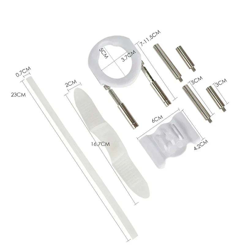 Adjustable Traction Support Device for At-Home Comfort & Natural Enhancement | Discreet Body-Safe System