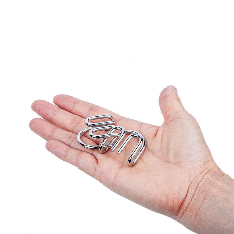 Set mit Draht-Entwirrungsspielen für Knobelfreunde | Klassische Metall-Ring-Puzzle-Sammlung für Erwachsene & Jugendliche | Anspruchsvolle IQ-Logikspiele