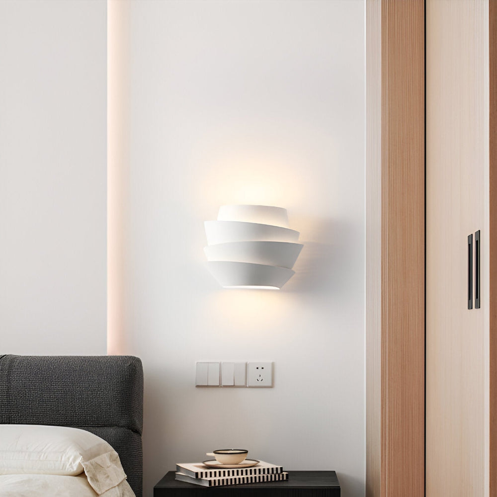Moderne Scandinavische wandlamp met dubbele spot