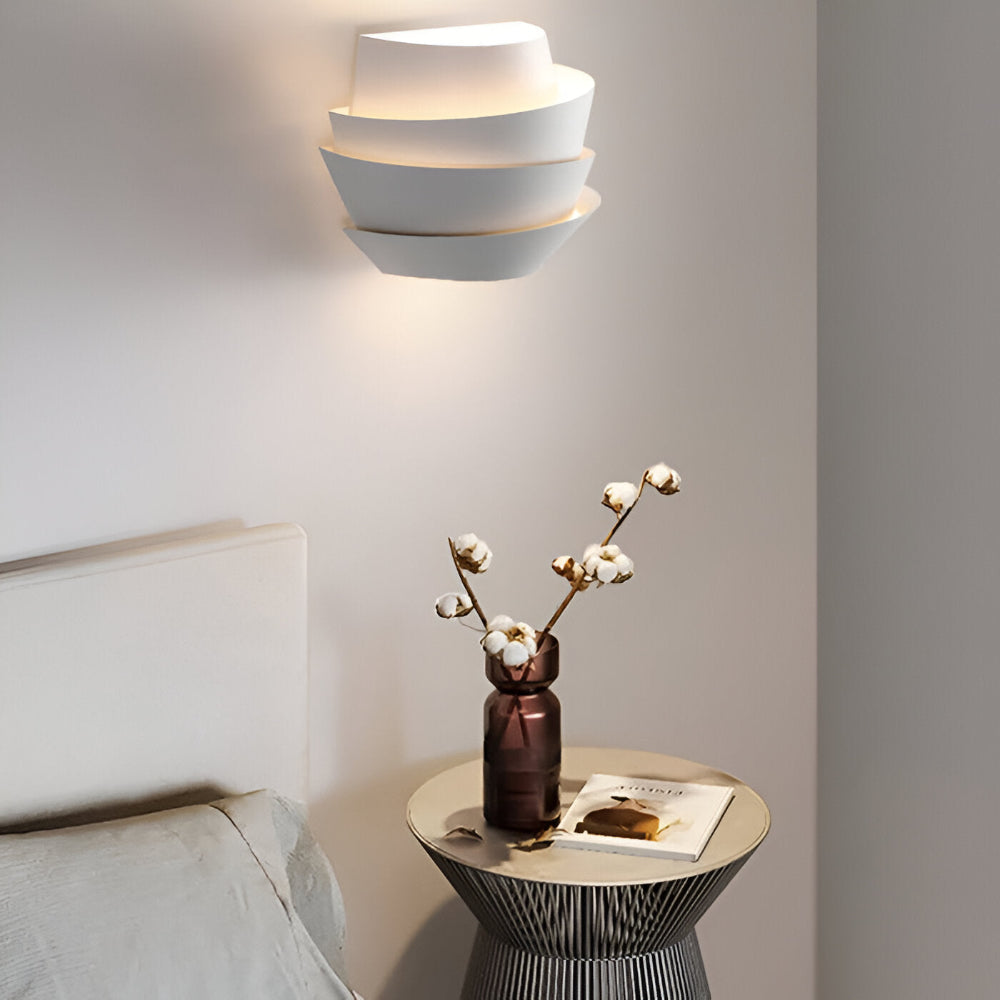 Moderne Scandinavische wandlamp met dubbele spot