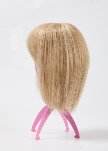 Clip-in Pony-Haarteil mit seitlich gestuften Strähnen – Sofortiger Pony-Look für jeden Anlass | Natürliche Textur, hitzebeständig | Thomler