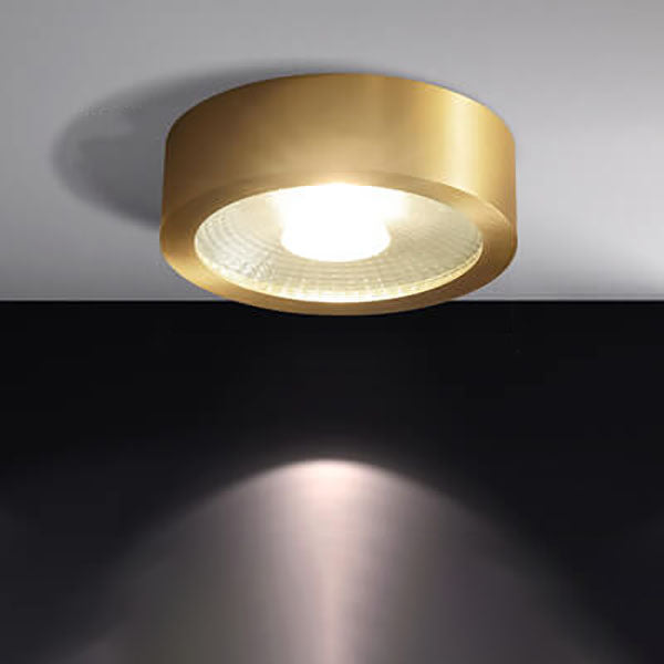 Recessed LED Ceiling Light Copper Finish 5 in Round Ultra Low Profile for Bedroom Entryway Kitchen | Thomler