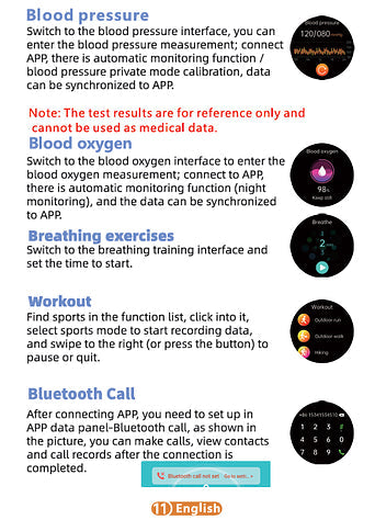 Gesundheitsüberwachungs-Smartwatch mit Glukose-Tracker, Herzfrequenz-, EKG-, Blutdruck- und HRV-Sensor für tägliches Wohlbefinden und Fitness
