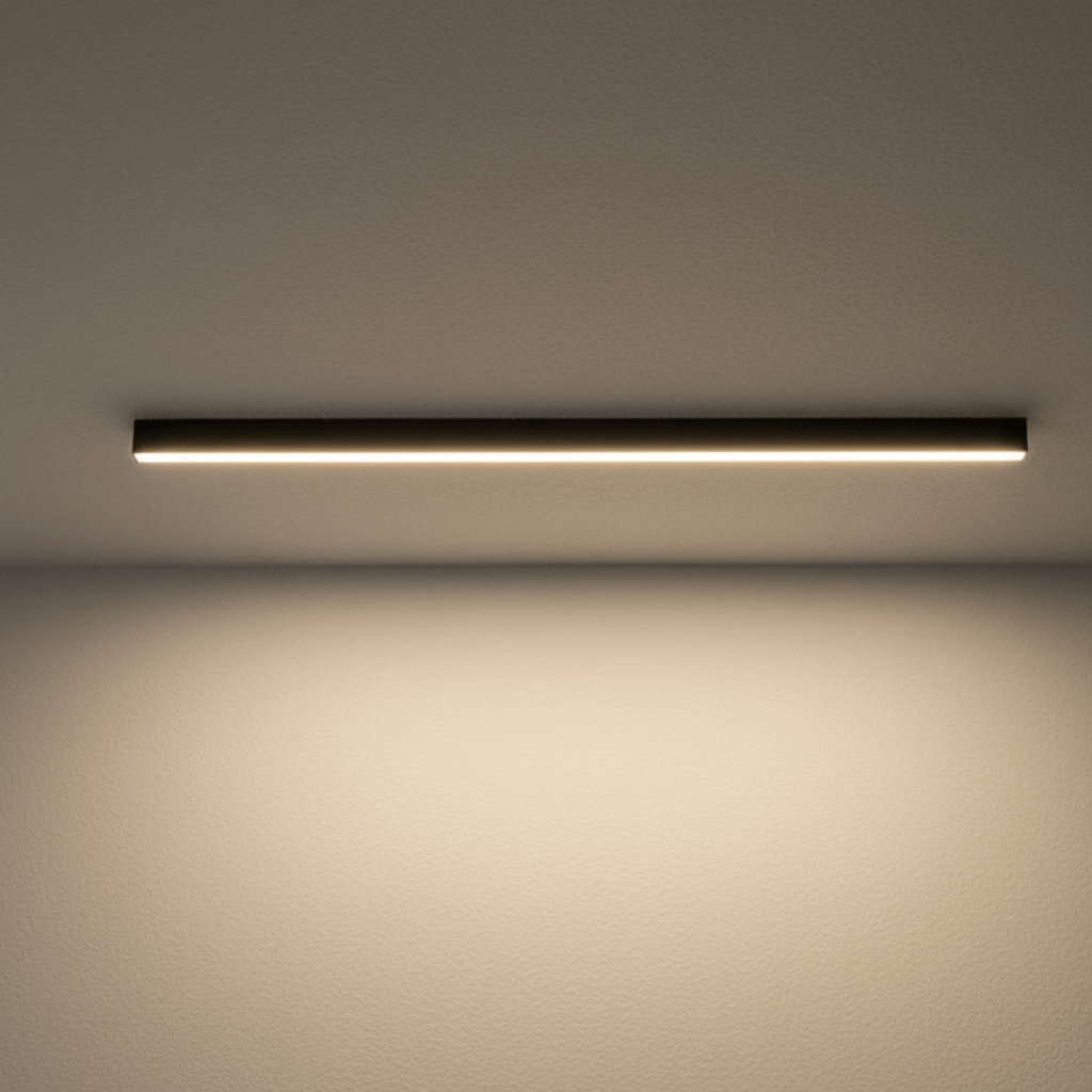 LED-plafondlamp 24 inch aluminium modern bovenlicht voor keuken eetkamer hal kantoor slaapkamer energiebesparend geïntegreerd | Thomler
