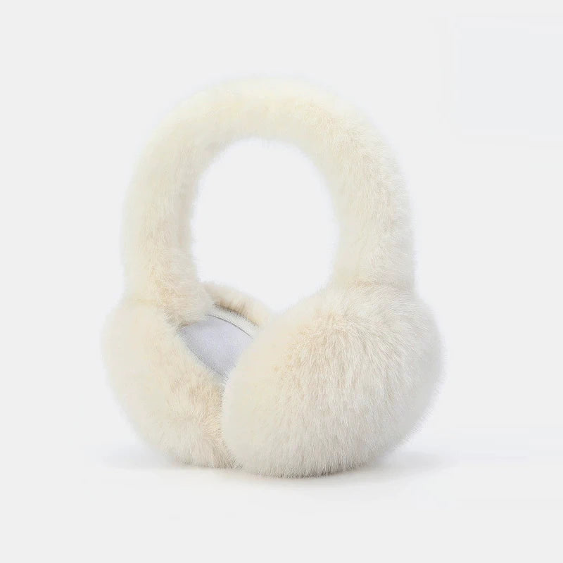 Pluche oorwarmers voor wintercomfort