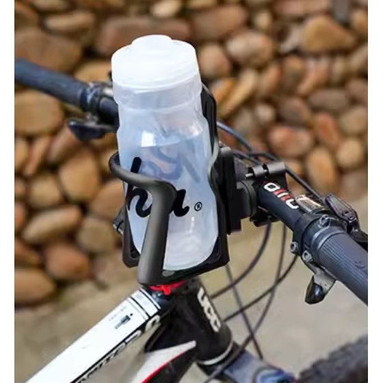 Bike Bottle Holder With Adjustable Arm For Secure Fit On Any Ride