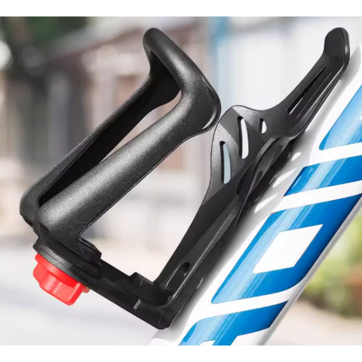 Bike Bottle Holder With Adjustable Arm For Secure Fit On Any Ride