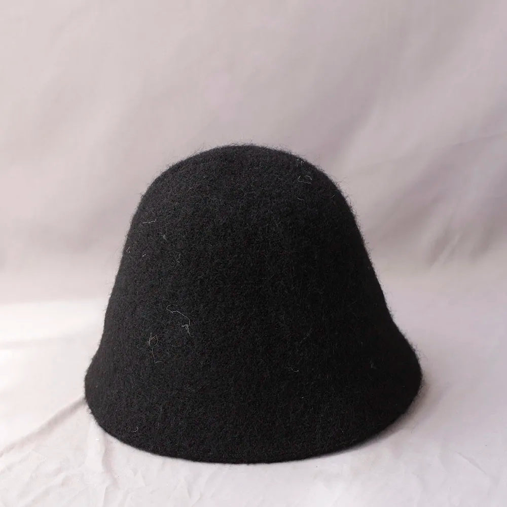 Soft Wool Winter Hat for Women – Foldable, Classic Fisherman Design for Cold Weather