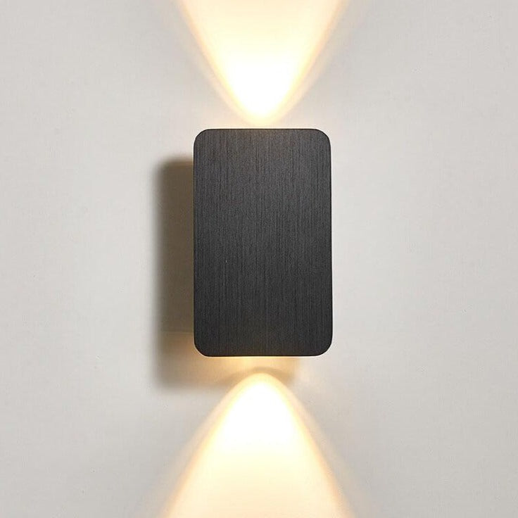 6W LED Metal Sconce for Entryways & Cozy Spaces – Hardwired Modern Fixture in Black, Gold, Coffee & Gray | Thomler